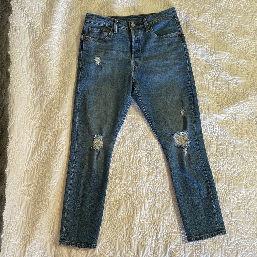 Levi Women's WaterLess 501 Skinny Jean